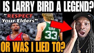 GOAT FIRST TIME REACTING TO THE BEST EVER LARRY BIRD vs DISRESPECTFUL YOUNGSTER STORY EVER TOLDquot [upl. by Nnayelsel]