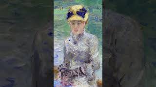 Summers Day  Berthe Morisot summervibes arthistory impressionism [upl. by Anoy673]