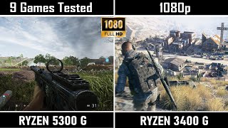 AMD Ryzen 5300G vs 3400G APU Is it worth to upgrade [upl. by Pyle748]