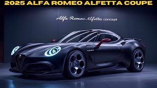 New 2025 Alfa Romeo Alfetta Coupe Unveiled  A Modern Legend [upl. by Errehs]