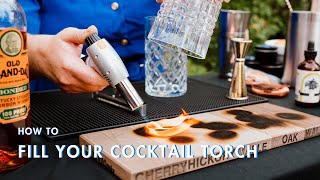 How To Fill Your Cocktail Torch [upl. by Silbahc293]