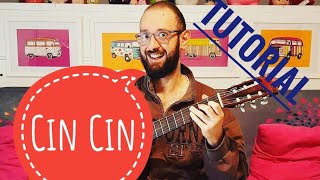 Come si suona CIN CIN di Alfa tutorial chitarra accordi [upl. by Christis]