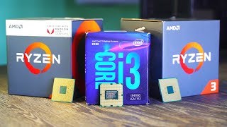 2200G Vs i38100 Vs Ryzen 3 1200  Gaming Benchmarks [upl. by Asirehc]