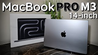 MacBook Pro M3 14inch  Review  Unboxing  Setup  Pakistan  4K macbook macbookpro m3 apple [upl. by Enel]