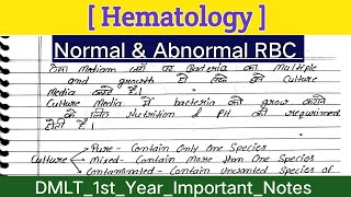 Morphology Variation of RBC  Red Blood Cell  Hematology Lecture  Normal And Abnormal RBC [upl. by Xuaegram]