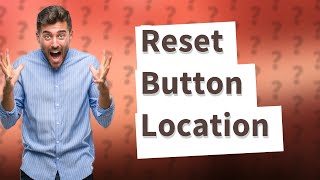 Where is the reset button on a digital safe [upl. by Adlecirg]