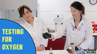 How To Test For Oxygen  Chemistry Practicals [upl. by Strickland]