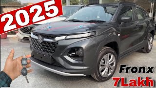 New FRONX 2025 Updated Base Sigma Model  Maruti Suzuki Fronx 2025 GREY Colour Review [upl. by Atnahsal]