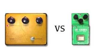 Klon Centaur vs Vintage Ibanez Tube Screamer [upl. by Augustine]