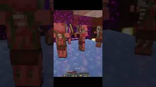 dumbest gold farm ever minecraft121 minecrafthardcore goldfarm survival dumb redstone [upl. by Kataway]