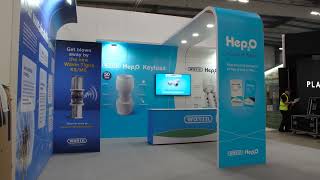 Exhibition stand for Wavin at Screwfix Live 2024 [upl. by Kerr]