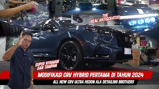 CRV HYBRID BISA SEGANTENG INI  MODIFIKASI ALL NEW CRV HYBRID ULTRA HEDON ALA DETAILING BROTHERS [upl. by Far68]