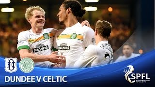 Celtic edge towards title after win at Dundee [upl. by Selry633]