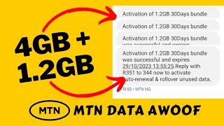 MTN Data Cheat 2024  Trick to buy MTN data bundle at cheaper rate [upl. by Laval163]