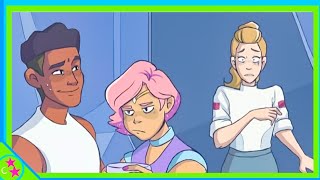 Adora REALIZES Her FEELINGS for Catra  She Ra Comics Dub CatradoraComedy [upl. by Oijimer]