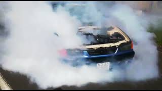 BURNOUT  Toyota Corolla RSi 4AGE 20v [upl. by Yelahs]