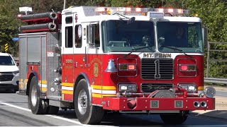 Mt Penn Fire Company Engine 1 Responding 101223 [upl. by Marcel298]