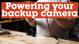 Powering your backup camera and how to use that extra wire  Crutchfield [upl. by Evreh]