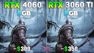 RTX 4060 vs RTX 3060 Ti  Test in New Games 2024 [upl. by Callum]