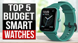 TOP 5 Best Budget Smartwatch 2024 [upl. by Dot]