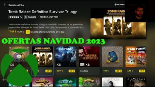 OFERTAS DE NAVIDAD XBOX 2023🎅❄️ [upl. by Newol]