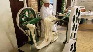 Making Saltwater Taffy at La Kings Confectionery on the Historic Strand in Galveston Texas [upl. by Nygem763]