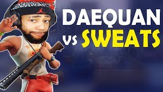 DAEQUAN VS SWEATS  CURING LIGMA  HIGH KILL FUNNY GAME Fortnite Battle Royale [upl. by Yared302]