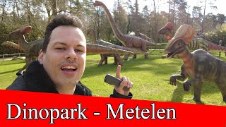 DinoZoo Metelen  Rundgang Spielplätze Dinosaurier Essen Fazit vom Dinopark [upl. by Allenaj]