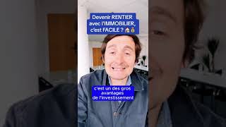 Devenir rentier avec l’immobilier c’est facile  🤑 [upl. by Hsirap312]