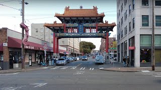 International District in Seattle Washington 4K [upl. by Tegan522]