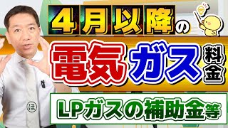 【補助打切り 4月以降の電気代はこうなります】4月使用分補助 5月使用分は値引幅が半減 補助は5月使用分で打切り 自治体独自のLPガス補助金 詐欺にご注意ください〈24年4月時点〉 [upl. by Irahcaz]