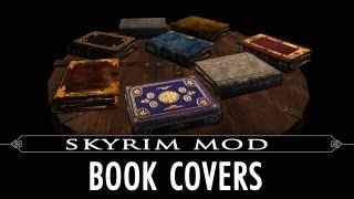 Skyrim Mod Feature Book Covers Skyrim [upl. by Phares]