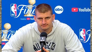 Nikola Jokic previews Game 5 FULL Interview  2023 NBA Finals Media Day [upl. by Atiz]