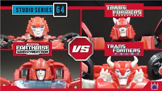 Cliffjumper size comparison SS64 vs Earthrise vs Generations vs TFP Cliffjumper [upl. by Reece]