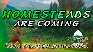 🔴 HOMESTEAD REVEAL  GW2 Janthir Wilds Announcement  PC Gamer Exclusive [upl. by Dorwin]