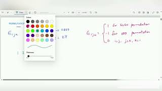 Lecture 9  Tensors  Permutation symbol [upl. by Aretta923]