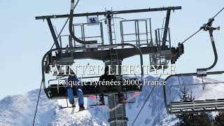 Bolquère Pyrénées 2000 France Ski resort Winter lifestyle [upl. by Lipcombe]