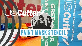 How to Create Paint Mask Stencil for Wood [upl. by Vitus]