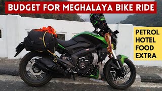 Budget For Meghalaya Solo Bike Ride  7 Days Tour Budget  Rider Aditya [upl. by Ahcila]