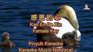 Gan En De Xin  感恩的心  Karaoke  Musik No Vocal [upl. by Ailak]