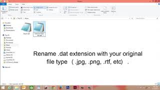 How To Open DAT File In Windows [upl. by Sethrida]