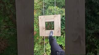 zipline outdoors outdoorsadventure shortvideo outdoors shots [upl. by Nomelif915]