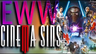 Everything Wrong With CinemaSins The ENTIRE Star Wars Sequel Trilogy [upl. by Harrad]