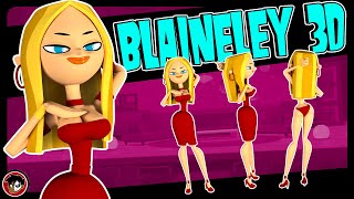 Blaineley en 3D • Drama Total • Carazar Zone [upl. by Aryad845]