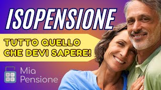 Isopensione  Come rivoluzionare il proprio piano pensionistico [upl. by Ytrebil]