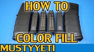 How To Color Fill  Musty Yeti [upl. by Lirbaj731]