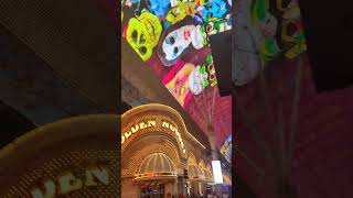 Amazing Fremont Street Las Vegas [upl. by Ateekan366]