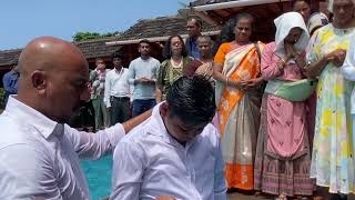 Abesh  Cherry  Obeyed In Water Baptism Today [upl. by Bore691]