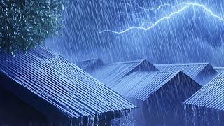 Get over INSOMNIA with THUNDER amp RAIN Sounds  Rain Sounds for Sleeping Relax and Insomnia [upl. by Lamhaj368]