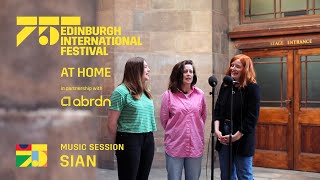 Sian perform ‘Na Gamhna Geala’ at Leith Theatres stage door  At Home in partnership with abrdn [upl. by Medina]